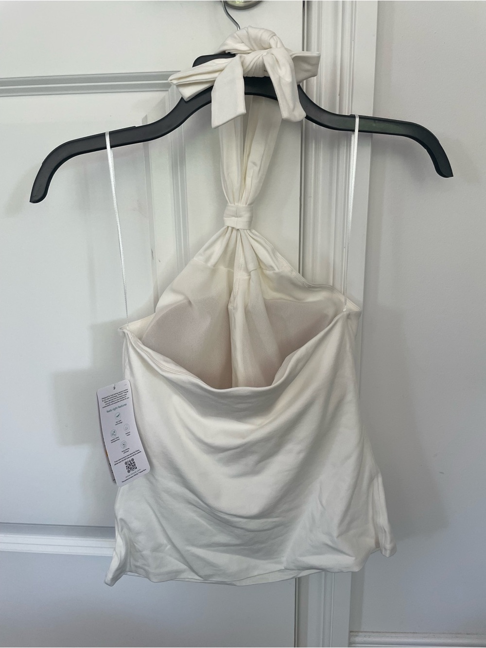 NWT Lands' End Women’s Ivory Halter Top XS - Picture 2 of 9